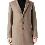 Herren Jack& Jones Klassischer Woll Mantel, Kurzer Coat Elegante Übergangjacke