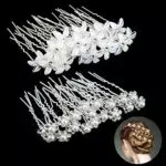 Hochzeit Haarnadeln, GuKKK 40 Pcs Hochzeit Braut Haarschmuck