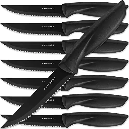 Home Hero Messerset Scharfe Küchenmesser Set - Kochmesser Set Edelstahl Messer Set