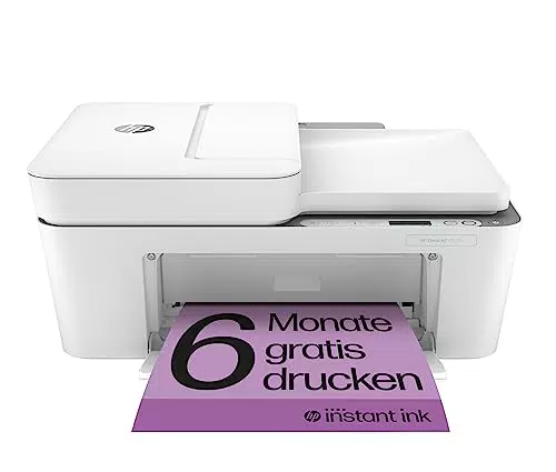 HP DeskJet 4120e Multifunktionsdrucker, 6 Monate gratis drucken mit HP Instant Ink inklusive