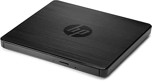 HP externes CD-/ DVD Laufwerk inkl CD und DVD Brenner mit USB Anschluss schwarz