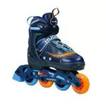 HUDORA Inliner Leon - Inliner für Kinder / Jugendliche / Erwachsene - Verschiedene Größen - Rollschuhe Herren - Inline Skates Größenverstellbar