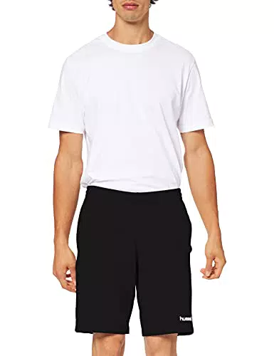 Hummel Damen Hmlgo Cotton Bermuda Woman Shorts, Black