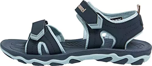 Hummel Unisex Kinder Sandal Sport Jr Sandal, Black Iris