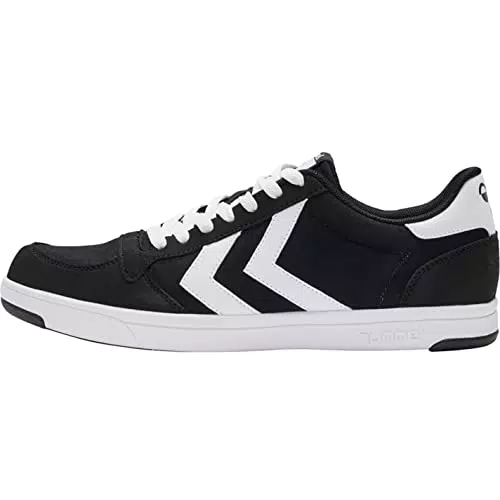 hummel Unisex Sneaker Stadil Light Canvas, Schwarz