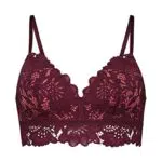Hunkemöller Vorgeformter Longline BH ohne Bügel Shiloh - Zinfandel - 75D