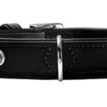 HUNTER SOFTIE STONE Hundehalsband, Kunstleder, mit Applikationen
