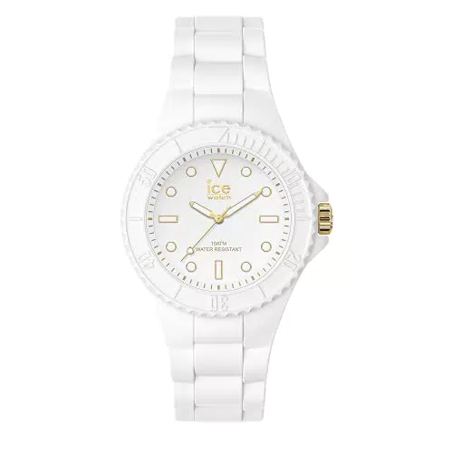 Ice-Watch - ICE generation White gold - Weiße Damenuhr mit Silikonarmband - 019140