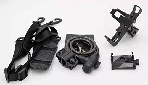 IconBIT ACCESSORY KIT FÜR E-SCOOTER - Praktisches Zubehörset mit Flaschen-Halter