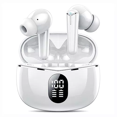 IKT Bluetooth Kopfhörer, Kopfhörer Kabellos Bluetooth 5.3 mit 4 ENC Mic