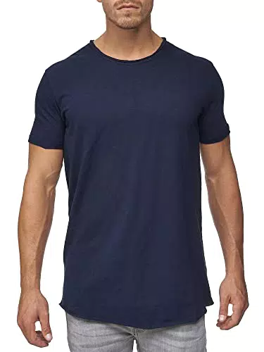 Indicode Herren Willbur Tee T-Shirt mit Rundhals-Ausschnitt