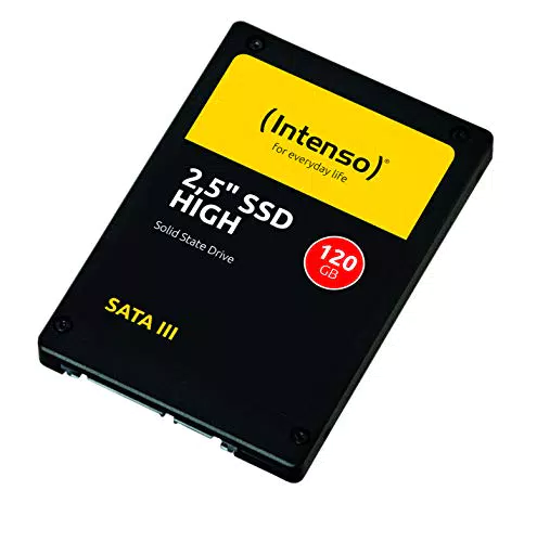 Intenso Interne 2, 5" SSD SATA III High, 120 GB, 520 MB/Sekunden