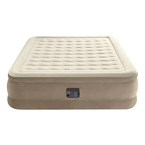 Intex Queen Ultra-Plüsch-Luftbett mit Fiber-Tech RP