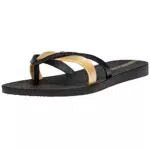 Ipanema Damen Kirei FEM Flipflop, Black/Gold