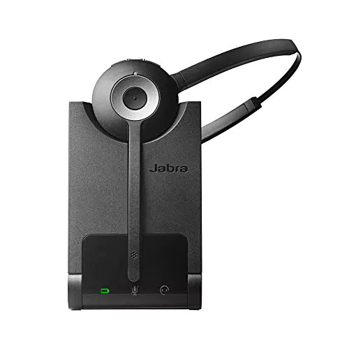 Jabra Pro 925 Bluetooth On-Ear Mono Headset- HD Voice und Noise Cancelling- ganztägige Akkulaufzeit- zur Verwendung mit Tisch- und Mobiltelefonen in Europa- EU-Stecker