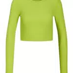 JACK & JONES Damen Jjxx Jxfeline Rib Tee Noos Langarmshirt