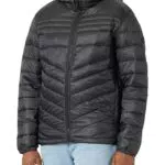 JACK & JONES Herren Jje Hero Puffer Kapuze Leichte Jacke - Schwarz - M
