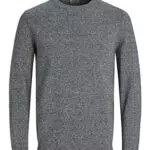 JACK & JONES Herren Jjebasic Strik Crew Neck Noos Pullover