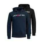 JACK & JONES Herren Jjecorp Old Logo 2pk Mp Hooded Sweatshirt