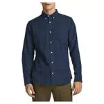 JACK & JONES Herren Jprbrook Oxford L/S Noos Shirt, Navy Blazer