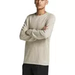 JACK & JONES Male Strickpullover Struktur