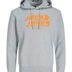 JACK & JONES Men's JCOELLIOT Sweat Hood FST Kapuzenpullover