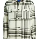 JACK & JONES Men's JOROLLIE Check Overshirt LS SN Hemd