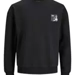 JACK & JONES PLUS Men's JCOFILO Sweat Crew Neck SN PLS Sweatshirt