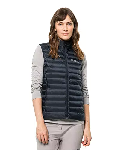 Jack Wolfskin Damen Pack & GO DOWN Vest W, Night Blue