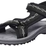 Jack Wolfskin Damen Wave Breaker W Sandale, Black/Grey