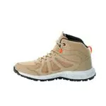 Jack Wolfskin Damen Woodland 2 Texapore Mid W, Sandstone