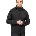 Jack Wolfskin Herren Feldberg Hoody M Jacket, Schwarz