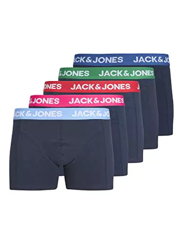 JACK&JONES Herren Jacnorman Trunks 5 Pack Box Boxershorts