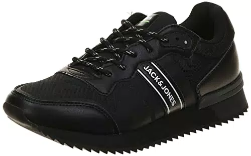 JACK&JONES Herren JFWGALAXIA MESH Combo Sneaker, Anthracite