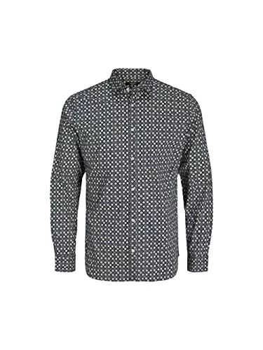 JACK&JONES Herren JPRBLABLACKPOOL Stretch Shirt LS SS23 SN Hemd