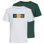 JACK&JONES JUNIOR JORCODYY Tee SS Crew Neck 2PK MP JNR