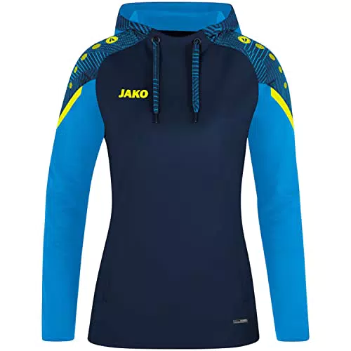 JAKO Damen Kapuzensweatshirt Performance, Marine/JAKO blau