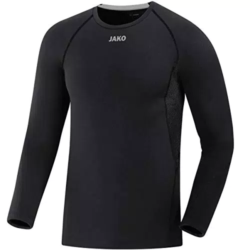 JAKO Herren Compression 2.0 Longsleeve, Schwarz, XL EU