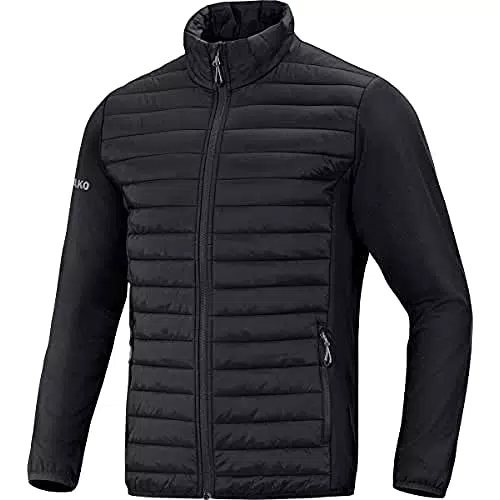 JAKO Herren Hybrid jakke Premium Sonstige Jacke, Schwarz