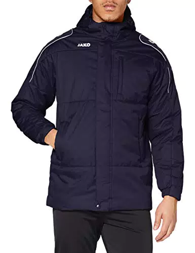 JAKO Herren Jakke Coachjakke Active Jacke, marine/weiß