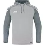 JAKO Herren Kapuzensweatshirt Performance, Soft Grey/steingrau