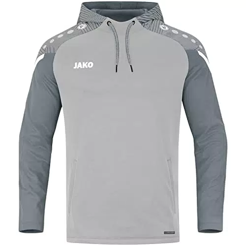 JAKO Herren Kapuzensweatshirt Performance, Soft Grey/steingrau