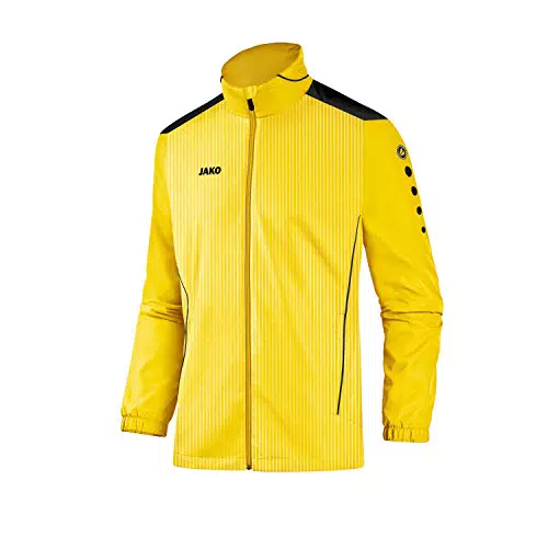 JAKO Herren Präsentationsjacke Copa, Citro/Schwarz 56093