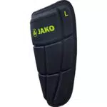 JAKO Herren Prestige Kevlar Solo Schienbeinschoner, Schwarz/Lime