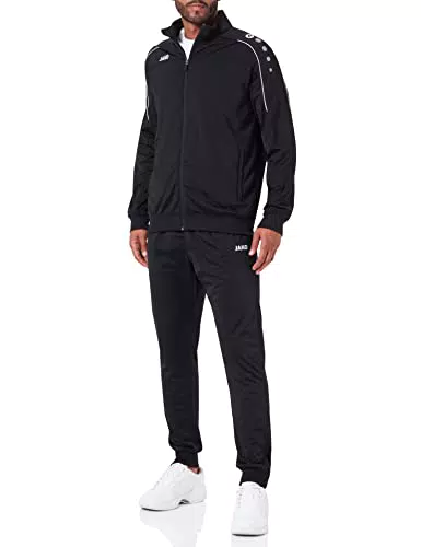 JAKO Herren Trainingsanzug Polyester Classico, schwarz M9150