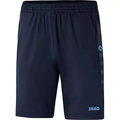 Jako Herren Trainingsshort Premium, marine/skyblue 8520
