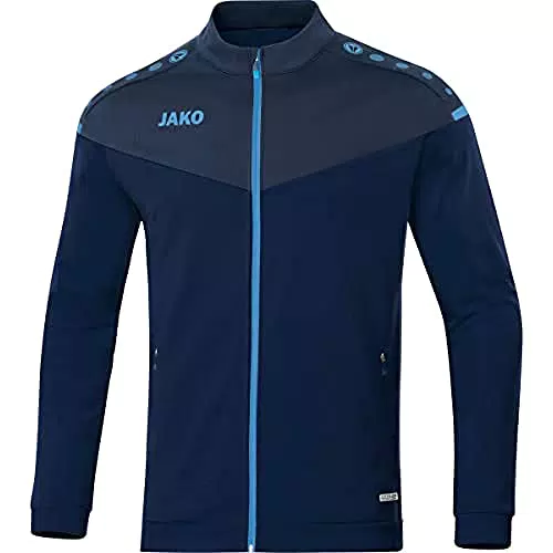 JAKO Kinder Polyesterjacke Champ 2.0, marine/darkblue/skyblue