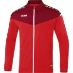 JAKO Kinder Polyesterjacke Champ 2.0, rot/weinrot, 152