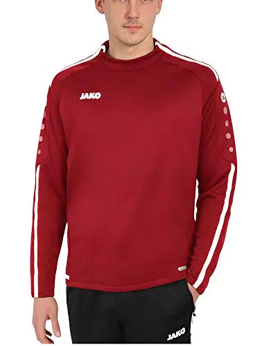 JAKO Kinder Trainingssweat Sweat Striker 2.0, chili rot/weiß