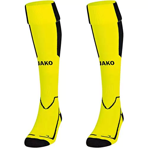 JAKO Stutzenstrumpf Lazio, neongelb/schwarz, 3, 3866